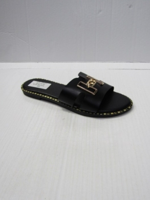 Klapki damskie na płaskim (36-41) 5169 BLACK