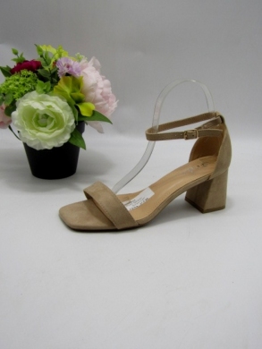 Sandały damskie na obcasie (36-41) R151 BEIGE