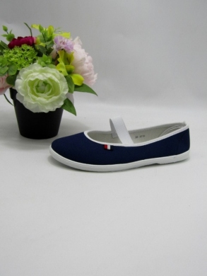 Baleriny damskie (36-41) 3715-3 NAVY