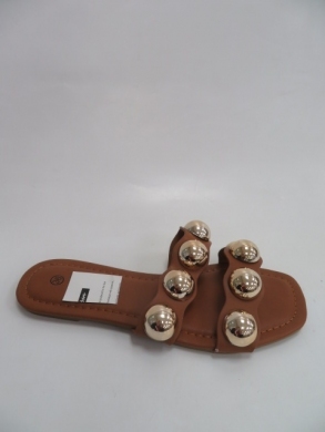 Klapki damskie na płaskim (36-41) 04-01 CAMEL