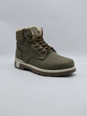 Trapery męskie ocieplane (41-45) 3871 KHAKI