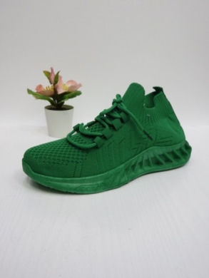 Buty sportowe damskie na płaskim (36-41) TA-27 GREEN