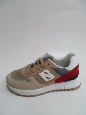 Buty sportowe damskie na płaskim (36-41) AB961 KHAKI