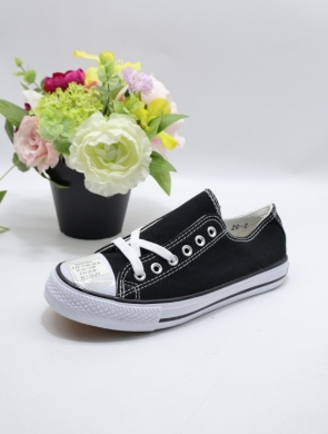 Trampki damskie na płaskim (36-41) FZC-2 BLACK