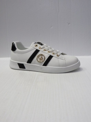 Buty sportowe damskie na płaskim (36-41) SJ2385-2 WHITE/BLACK