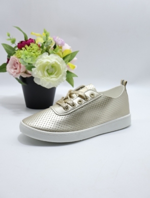 Buty sportowe damskie na płaskim (36-41) BK-159 GOLD