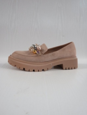 Mokasyny damskie na płaskim (36-41) CH845 KHAKI