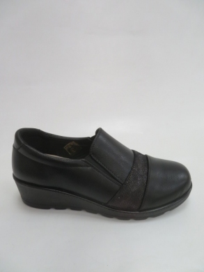 Półbuty damskie na koturnie (36-41) 9T9012 BLACK