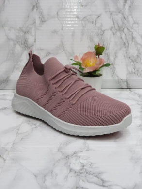 Buty sportowe damskie na płaskim (36-41) 571 PINK