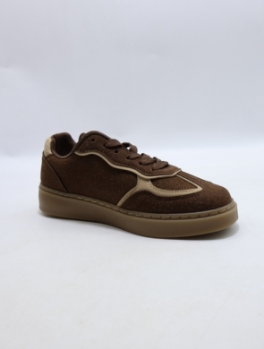 Buty sportowe damskie na płaskim (36-41) A017 BROWN