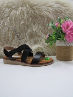 Sandały damskie na płaskim (36-41) FL61 BLACK