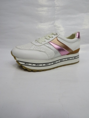 Buty sportowe damskie na płaskim (36-41) XLT-0785-1 WHITE