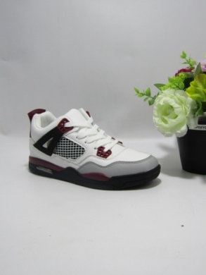 Buty sportowe młodzieżowe (36-41) D660-H WH/GREY