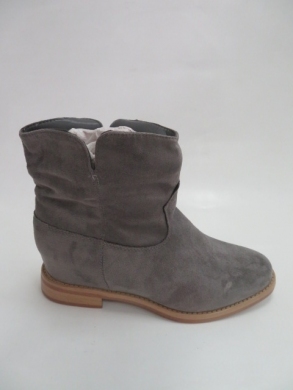 Botki damskie jesienne na płaskim (36-41) N981 GREY