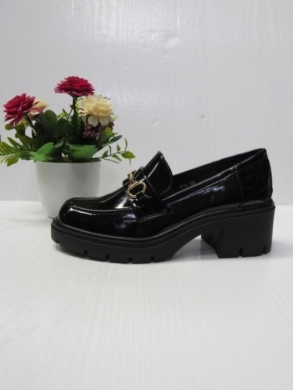 Mokasyny damskie na koturnie (36-41) 8141 BLACKPAT