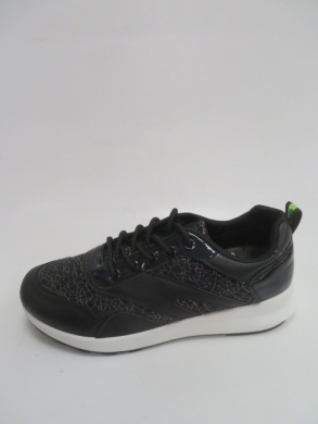 Buty sportowe damskie na płaskim (36-41) XWH-321 BLACK