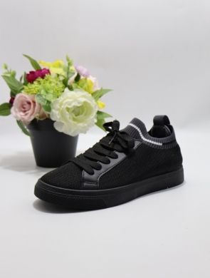 Buty sportowe damskie na płaskim (36-41) J-15 BLACK