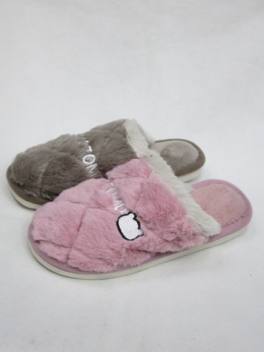 Kapcie damskie ocieplane (36-41) W203 MIX