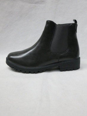 Botki damskie ocieplane na płaskim (36-41) XCHE-01 GREY