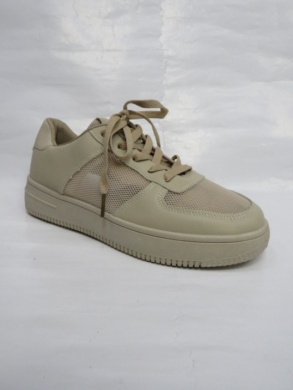 Buty sportowe damskie na płaskim (36-41) XHB-23 KHAKI