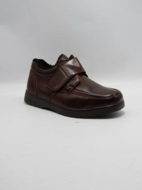 Botki męskie ocieplane (40-46) 31108-3 BROWN