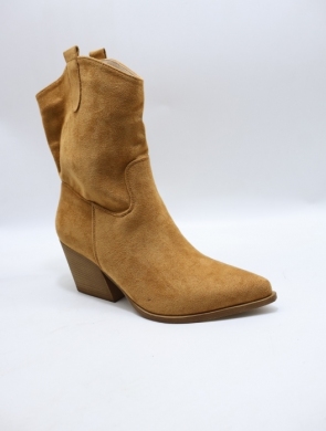 Botki damskie na obcasie (36-41) HQ336 CAMEL