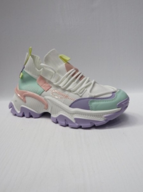 Buty sportowe damskie na płaskim (36-41) BL322 PURPLE
