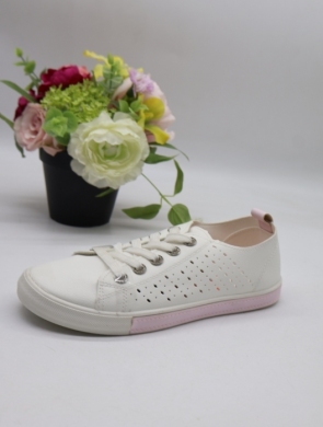 Buty sportowe damskie na płaskim (36-41) CB866-72 PINK