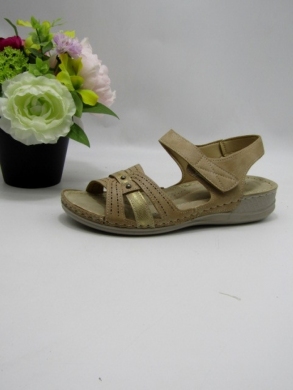 Sandały damskie na płaskim (36-42) 21004-10 YELOW