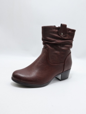 Botki damskie ocieplane na obcasie (36-41) 8681-4
