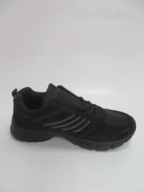 Buty sportowe młodzieżowe (36-41) F057 ALL BLACK