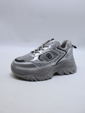 Buty sportowe damskie na płaskim (36-41) 6020 GREY