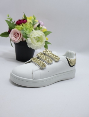 Buty sportowe damskie na płaskim (36-41) PC2801 GOLD
