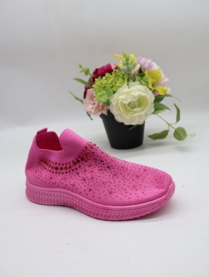 Buty sportowe damskie na płaskim (36-41) TA207 FUCHSIA