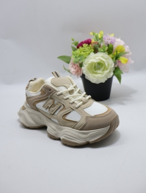 Sneakersy damskie (36-41) 8367-2 BEIGE