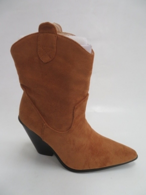 Kozaki damskie jesienne na obcasie (36-41) JD030 CAMEL