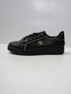 Buty sportowe damskie na płaskim (36-41) DD-323 BLACK