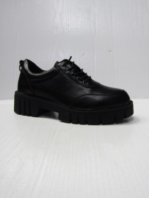 Półbuty damskie na płaskim (36-41) UK76 BLACK