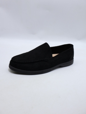 Mokasyny męskie (40-45) H2323-1 BLACK
