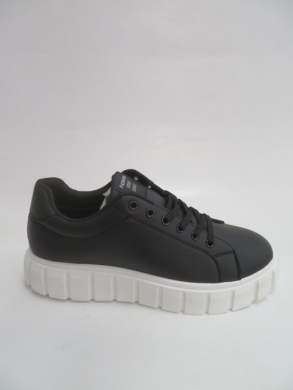 Buty sportowe damskie na płaskim (36-41) 6374 BLACK