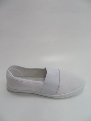 Tenisówki damskie na płaskim (36-41) 1405 WHITE