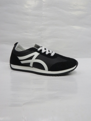 Buty sportowe damskie na płaskim (36-41) AB1013 BLACK