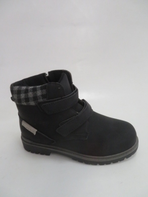 Botki chłopięce ocieplane (30-35) ATX-2506 BLACK