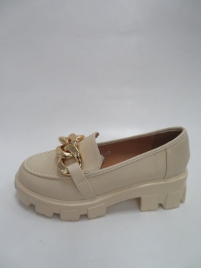 Mokasyny damskie na koturnie (36-41) BL035 BEIGE