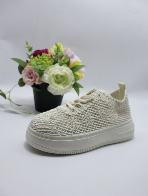 Buty sportowe damskie na płaskim (36-41) SF-68 BEIGE