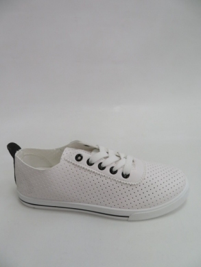 Tenisówki damskie na płaskim (36-41) SD636 NERO