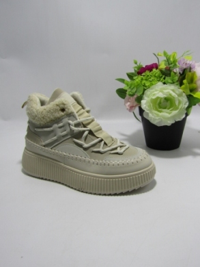 Buty sportowe damskie ocieplane (36-41) 24010 KHAKI