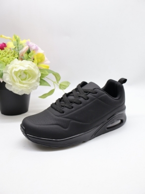 Buty sportowe damskie na płaskim (36-41) 9002-1 ALLBLACK