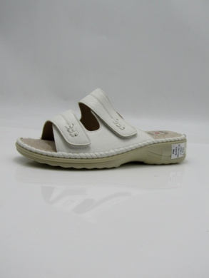 Klapki damskie na płaskim (37-42) J100-1 WHITE