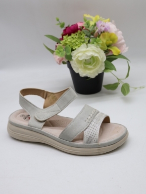 Sandały damskie na płaskim (36-42) 22000-2 GREY